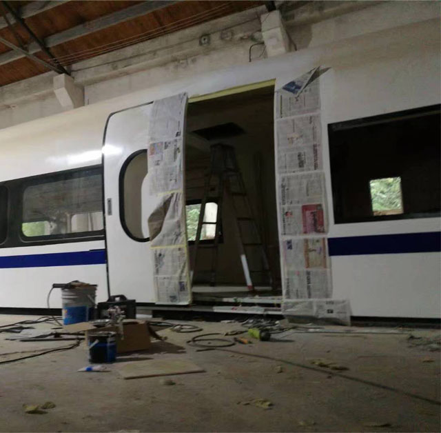 黄埔区高铁模型