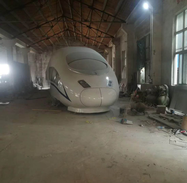 黄埔区高铁模型