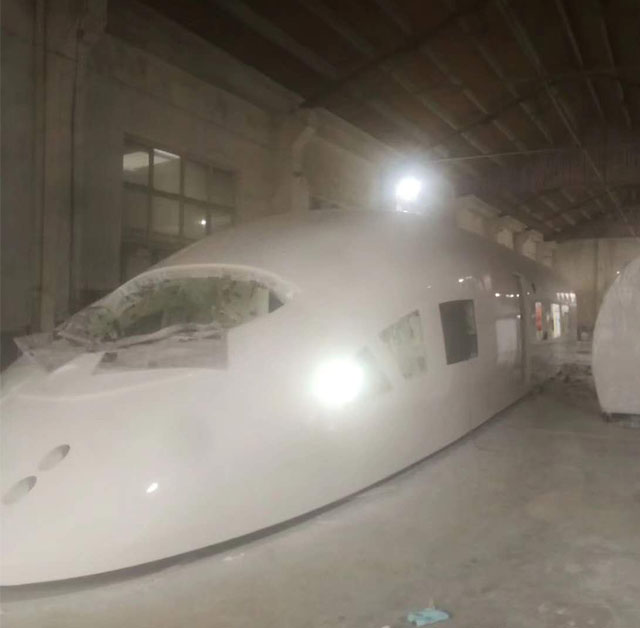 黄埔区高铁模型