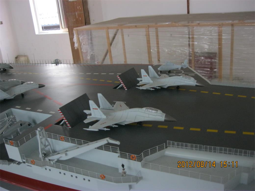 黄埔区辽宁舰模型